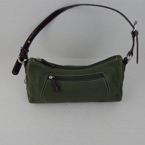 Tig and Co Green Pebbled Leather Adjustable Strap